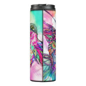 Bouteilles Isothermes Lampe Tangle Colibri par Michele Zurine (Dos)