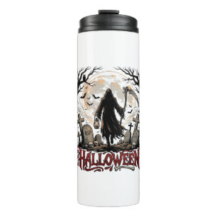 Bouteilles Isothermes Lanterne de la Faucheuse Halloween Pleine Lune Pie