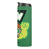 Bouteilles Isothermes Lanterne verte Chibi Formant Des Poings Géants (Tourné sur la droite)