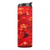 Bouteilles Isothermes lanternes rouges traditionnelles décorées pour le (Tourné sur la gauche)