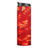 Bouteilles Isothermes lanternes rouges traditionnelles décorées pour le (Tourné sur la droite)