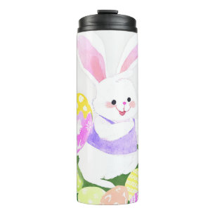 Bouteilles Isothermes lapin avec oeufs de pâques