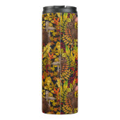 Bouteilles Isothermes Lapin d'automne en noir (Dos)