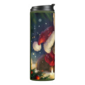 Bouteilles Isothermes Lapin de Noël 4 (Tourné sur la gauche)