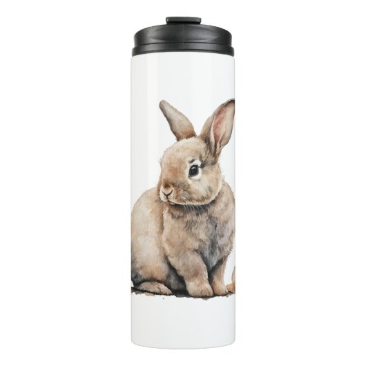 Bouteilles Isothermes Lapin de Pâques (Devant)