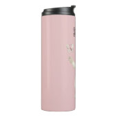 Bouteilles Isothermes Lapin Papillon Blush Rose (Tourné sur la gauche)