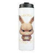 Bouteilles Isothermes Lapin Trop têtu Pour Quitter Trop Étrange Pour S'A (Devant)