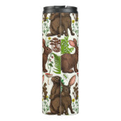 Bouteilles Isothermes Lapins et flore boisée 4 (Dos)