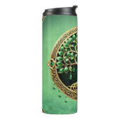 Bouteilles Isothermes L'arbre de vie aux noeuds celtiques. (Tourné sur la gauche)