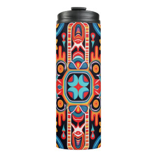 Bouteilles Isothermes L'art de Huichol au Mexique