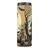 Bouteilles Isothermes L'art d'Halloween vintage (Dos)