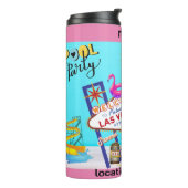 Bouteilles Isothermes Las Vegas Pool Party Thermal Tumbler (Tourné sur la gauche)