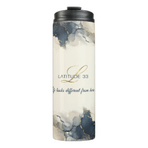 Bouteilles Isothermes Latitude encre alcool artistique