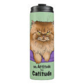 Bouteilles Isothermes L'attitude a une Catitude (Devant)