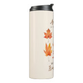 Bouteilles Isothermes L'automne est le deuxième printemps - Feuilles d'a (Tourné sur la gauche)