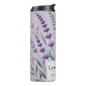 Bouteilles Isothermes Lavender Tea Design Art AI (Tourné sur la gauche)