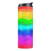 Bouteilles Isothermes Laver de peinture à l'aquarelle (Tourné sur la gauche)