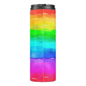 Bouteilles Isothermes Laver de peinture à l'aquarelle (Dos)