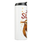 Bouteilles Isothermes Lazy Sloth in Alcohol Ink Classic T-Shirt (Tourné sur la gauche)