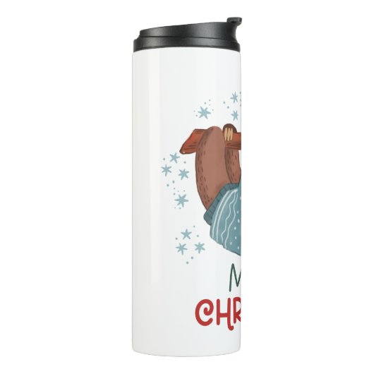 Bouteilles Isothermes Lazy Sloth Noël (Tourné sur la gauche)