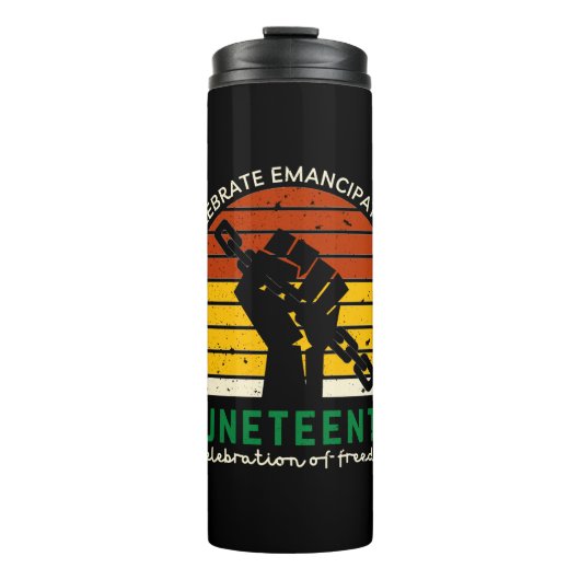 Bouteilles Isothermes Le 19ème anniversaire de la liberté (Devant)