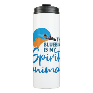 Bouteilles Isothermes Le Bluebird Est Mon Esprit Animal Bleu Bird