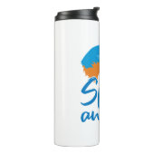 Bouteilles Isothermes Le Bluebird Est Mon Esprit Animal Bleu Bird (Tourné sur la gauche)