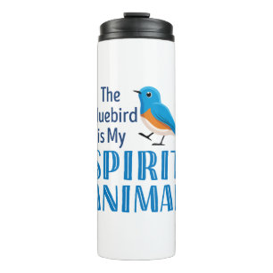 Bouteilles Isothermes Le Bluebird est mon Spirit Animal