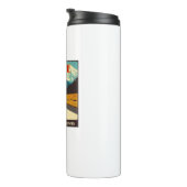 Bouteilles Isothermes Le Café Fait Que Cela Se Produit En Cours D'Exécut (Tourné sur la droite)