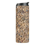 Bouteilles Isothermes Le caillou rustique de nature lapide la photo (Tourné sur la gauche)