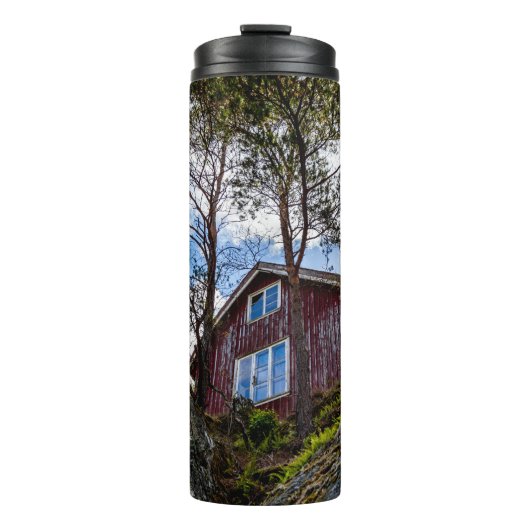 Bouteilles Isothermes Le chalet de montagne (Devant)