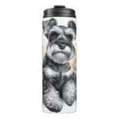 Bouteilles Isothermes Le charme floral de Schnauzer miniature (Devant)