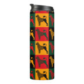 Bouteilles Isothermes Le chien d'eau portugais intelligent (Tourné sur la droite)