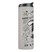 Bouteilles Isothermes Le Collage Retro de Goonies Chunk (Tourné sur la gauche)