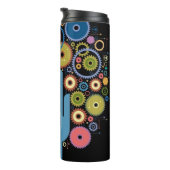 Bouteilles Isothermes Le concept du mouvement (Tourné sur la droite)