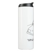 Bouteilles Isothermes Le conducteur dit du fromage en passant une caméra (Tourné sur la gauche)