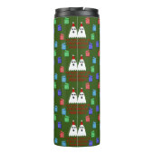 Bouteilles Isothermes Le fantôme de Noël présente drôle (Dos)