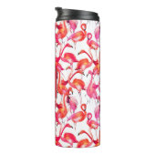 Bouteilles Isothermes Le Flamant rose d'aquarelle dans les aquarelles | (Tourné sur la droite)