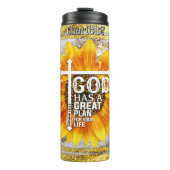 Bouteilles Isothermes Le grand plan de Dieu Foi tournesol (Devant)
