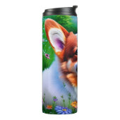 Bouteilles Isothermes Le jardin de Corgi (Tourné sur la gauche)