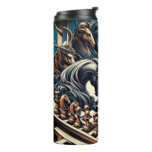 Bouteilles Isothermes Le jeu des chevaliers - les échecs rencontre l'ima (Tourné sur la gauche)