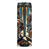 Bouteilles Isothermes Le jeu des chevaliers - les échecs rencontre l'ima (Dos)