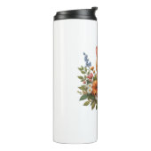 Bouteilles Isothermes Le Kitty en fleurs". 🐾 🌼 (Tourné sur la gauche)