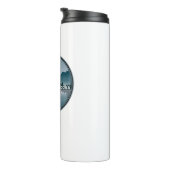 Bouteilles Isothermes Le lac Allatoona Géorgie Réflexion (Tourné sur la droite)