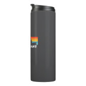 Bouteilles Isothermes Le lac Pleasant Arizona Canoe (Tourné sur la droite)