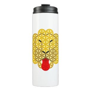 Bouteilles Isothermes Le Lion De Vie - mâle Alpha, 05, Animaux Sacrés.