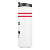 Bouteilles Isothermes "Le meilleur entraîneur de bowling au monde" | Ban (Tourné sur la droite)