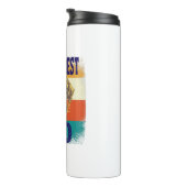 Bouteilles Isothermes le meilleur papa chien du monde (Tourné sur la droite)