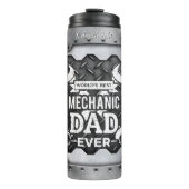 Bouteilles Isothermes Le meilleur père mécanicien du monde (Devant)