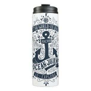 Bouteilles Isothermes Le monde est grand - allez les explorent